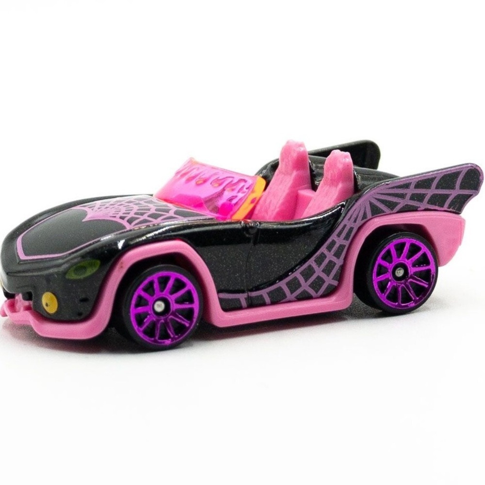 2024 HOT WHEELS Monster High Ghoul Mobile 3/250 Screen Time Series 1/10 BLACK